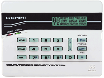 Gemini Designer Keypad GEM-K2AS Computerized Security System New in Box! 