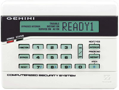 Gemini GEM RCP1Ae Alarm Keypad 