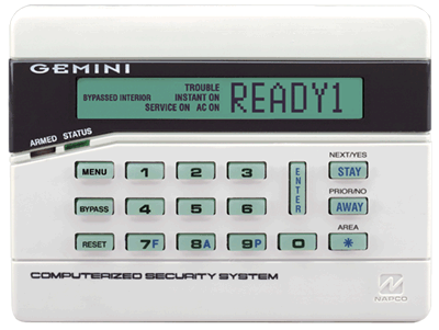 Gemini Designer Keypad GEM-RP3DGTL Panel Security System New in Box! 