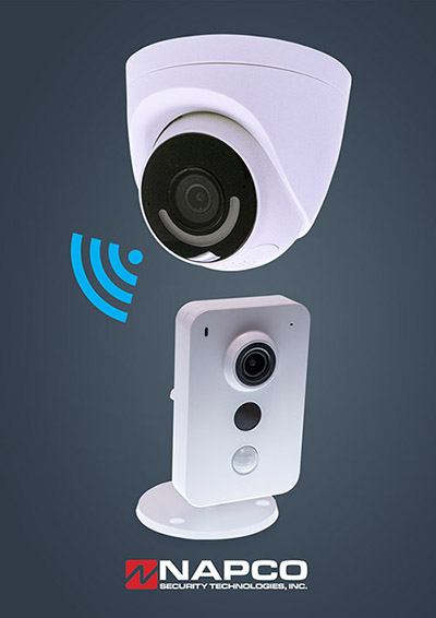 Professional NAPCO HD Video WiFi Cameras & Doorbell